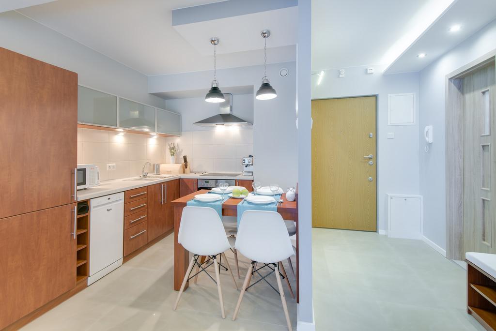 River Boulevards Apartment คราคูฟ ภายนอก รูปภาพ